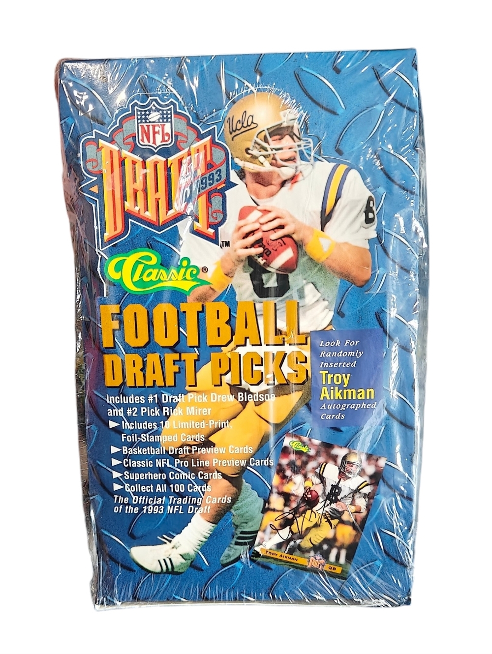 1993 NFL Trades Classic Football Draft Picks Factory Sealed Box